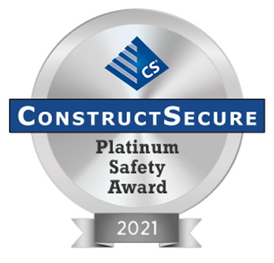 Platinum Safety Award 2021