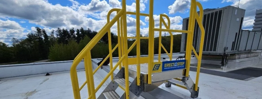 Erectastep crossover stairs