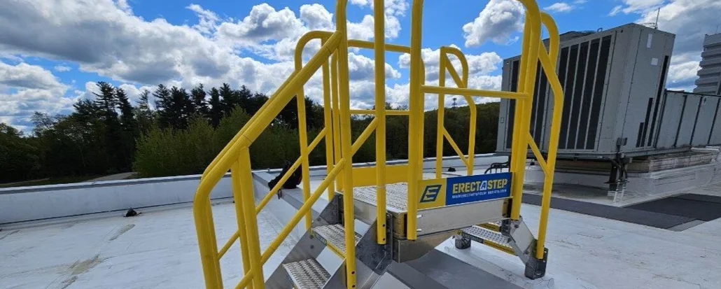 Erectastep crossover stairs